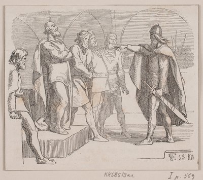 Illustrasjon for "The Middle Kingdom and the State of Dissolution" av Lorenz Frølich