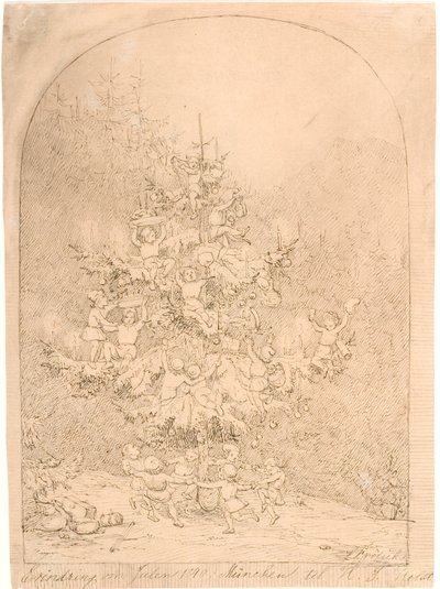juletre av Lorenz Frølich