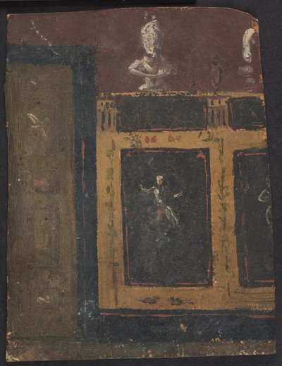 Veggdekorasjoner for Valhøj 1838/1839 av Lorenz Frølich