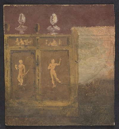 Veggdekorasjoner for Valhøj 1838/1839 av Lorenz Frølich