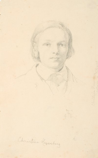 Portrett av Christian Henneberg av Lorenz Frølich