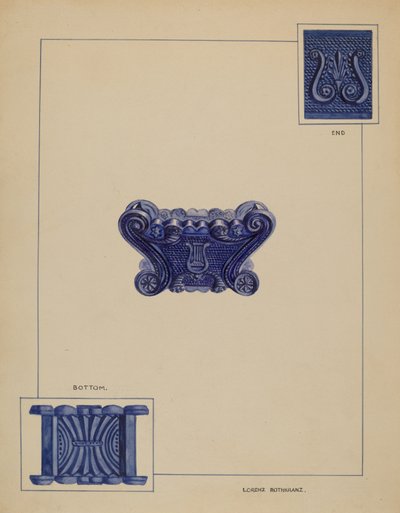 Saltkjeller, ca. 1937. av Lorenz Rothkrantz