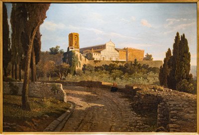 Utsikt over kirken St. Miniato al Monte av Lorenzo Gelati