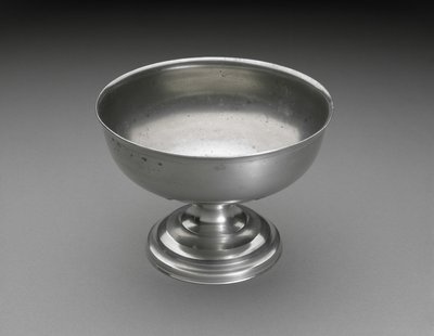 Skål, c. 1838–1842 (tinn) av Lorenzo L. Williams