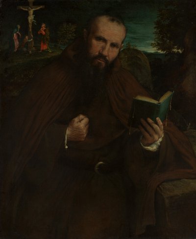 Bror Gregorio Belo av Vicenza, 1547. av Lorenzo Lotto
