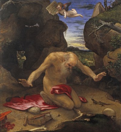 Den hellige Jerome av Lorenzo Lotto