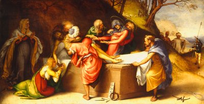 Kristi gravlegging av Lorenzo Lotto