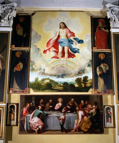 Den hellige treenighet av Lorenzo Lotto