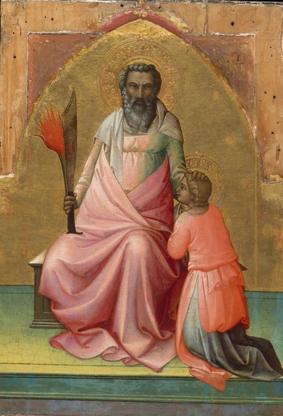Abraham, ca. 1408-10. av Lorenzo Monaco