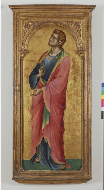 Evangelisten Johannes, 1355-57 av Lorenzo Veneziano