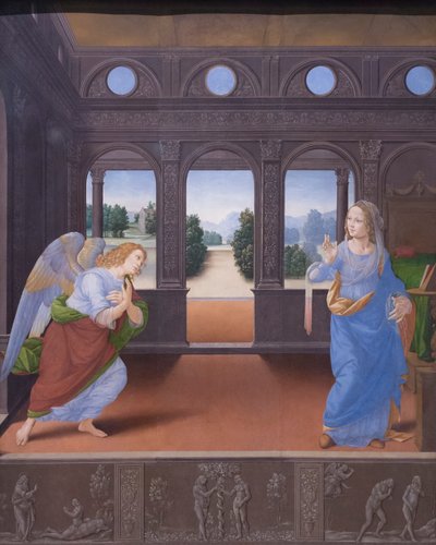 Kunngjøring av Lorenzo di Credi