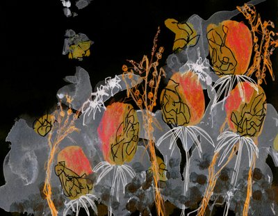 Mørkegullblomster av Lori Ann Folz