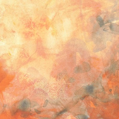 Golden Peach Watercolor Flow av Lori Ann Folz