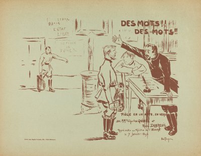 Ord! Ord!, 1896. av Louis Abel Truchet