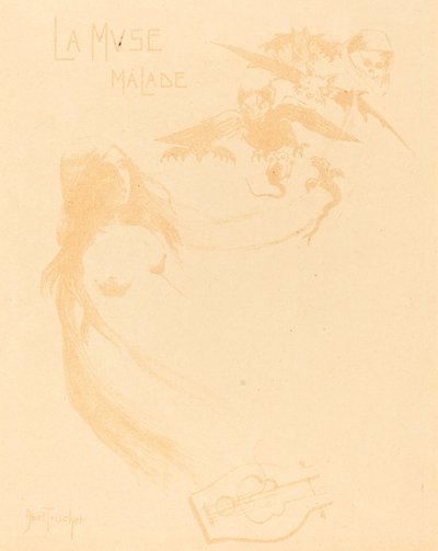 Den syke musen, ca. 1900. av Louis Abel Truchet