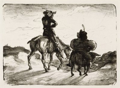 Don Quijote og Sancho Panza av Louis Anquetin