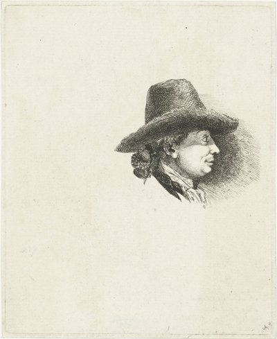 Studieark med portretter av Louis Bernard Coclers og hans familie av Louis Bernard Coclers
