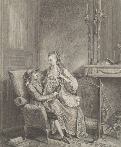 The Morning The Happy Union, etter 1789. av Louis Bosse