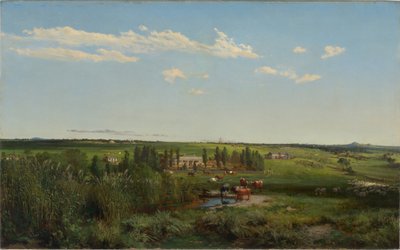 Mount Fyans husmannsplass, 1869 av Louis Buvelot