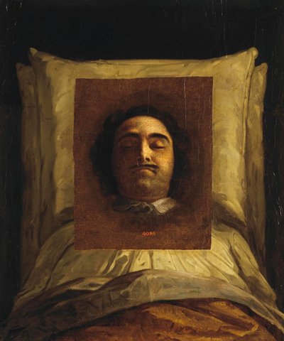 Pierre le Grand - Peter I på hans dødsleie par Caravaque, Louis (1684-1754). Olje på lerret, størrelse: 77x64 av Louis Caravaque