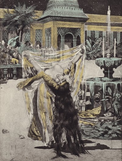 Soldan fra Babylons datter danser, andre dag, syvende historie av Louis Chalon