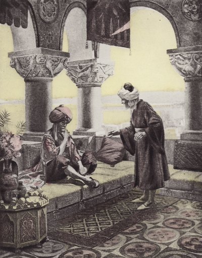De tre ringene, første dag, tredje historie av Louis Chalon
