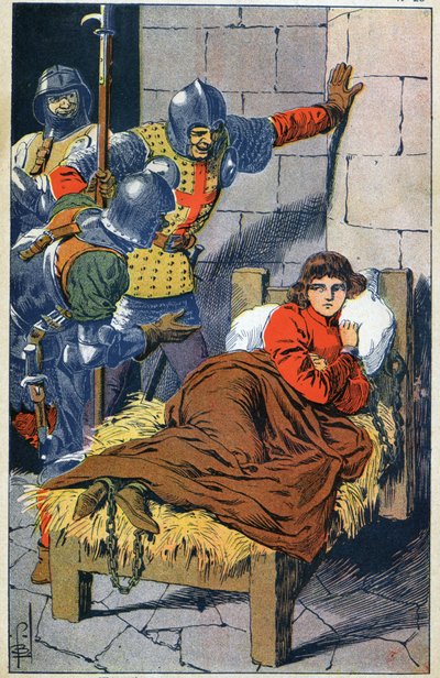 Jeanne d'Arc i fengsel av Louis Charles Bombled