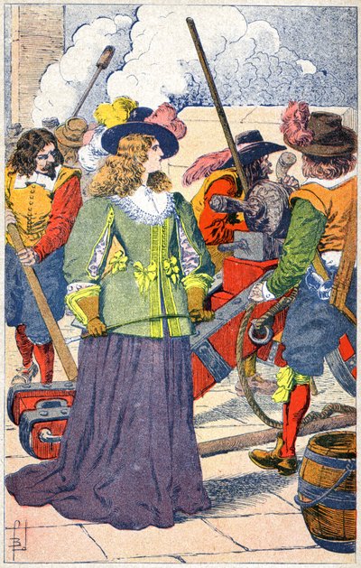 La Fronde: Grande Mademoiselle av Louis Charles Bombled
