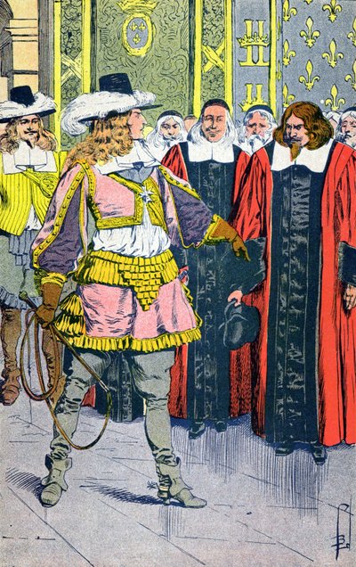 Louis XIV og parlamentarikere av Louis Charles Bombled