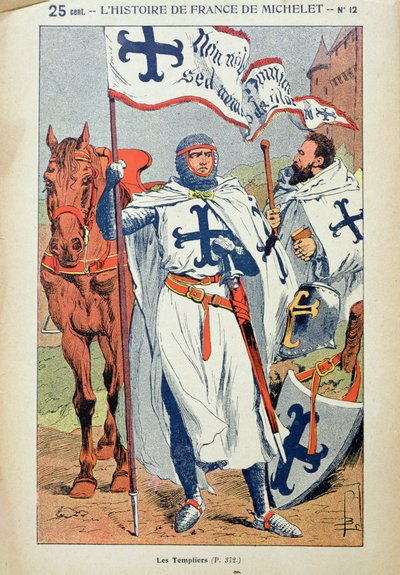 Tempelridderne, illustrasjon fra 