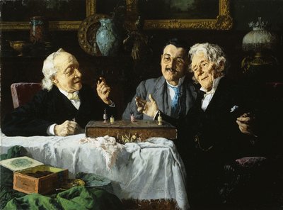 Sjakkspill av Louis Charles Moeller