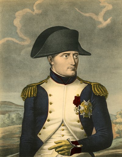 Napoleon den store, franskmennenes keiser, konge av Italia, c1806, 1921. av Louis Charles Ruotte