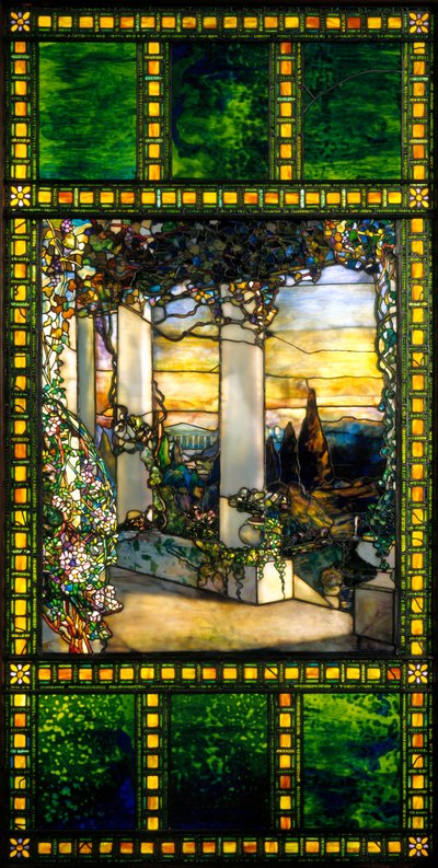 Vindu, ca. 1900 av Louis Comfort Tiffany