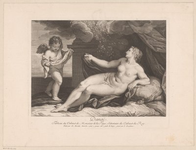 Jupiter og Danaë av Louis Desplaces