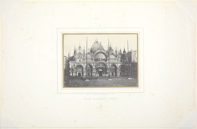 Markuskirken i Venezia av Louis Désiré Blanquart Evrard