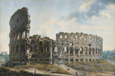 Colosseum, Roma, n.d. av Louis Ducros