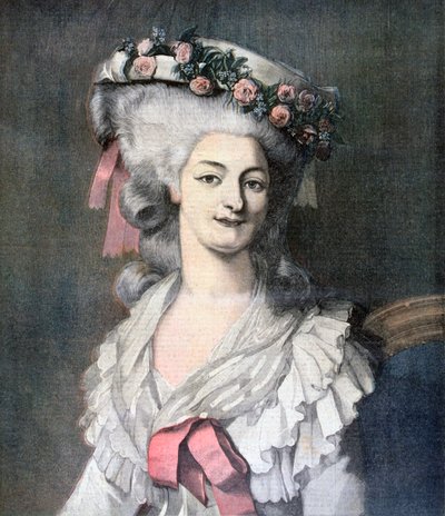 Marie-Louise, prinsesse av Lamballe, 1892 av Louis Edouard Rioult