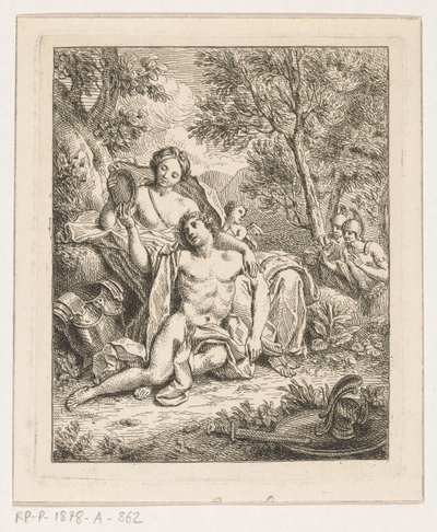 Rinaldo i Armida av Louis Fabritius Dubourg