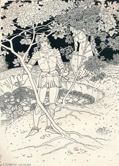 Illustrasjon til Spensers Faerie Queene. Canto II. Vers 30, c1895 av Louis Fairfax Muckley