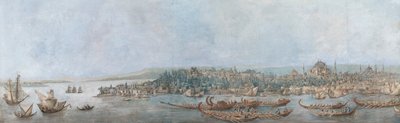 Panorama over Sarayburnu, slutten av 1700-tallet. av Louis Francois Cassas