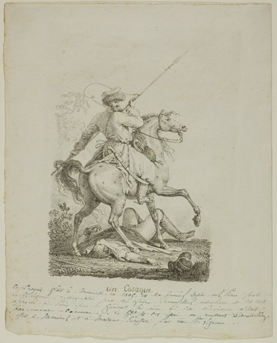 En kosakk av Louis Francois Lejeune