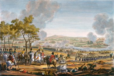Slaget ved Wagram, Østerrike, 7. juli 1809 av Louis Francois Mariage