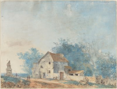 Landskap av Louis Gabriel Moreau the Elder