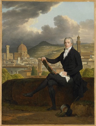 Portrett av Dr. Thomas Penrose, 1798 av Louis Gauffier