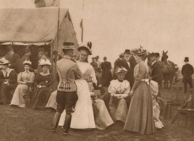 Utendørssamling, 1937. av Louis Guichard
