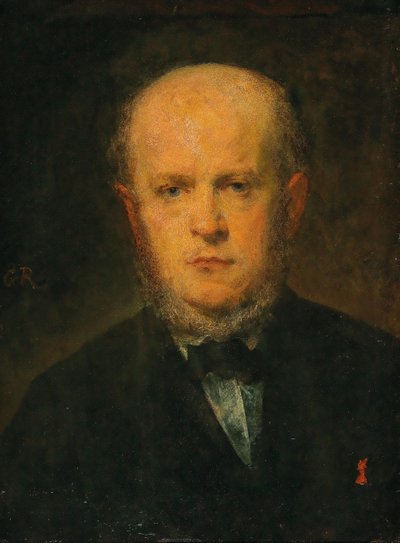 Portrett av Adolph Menzel 1815-1905, 1867. av Louis Gustave Ricard