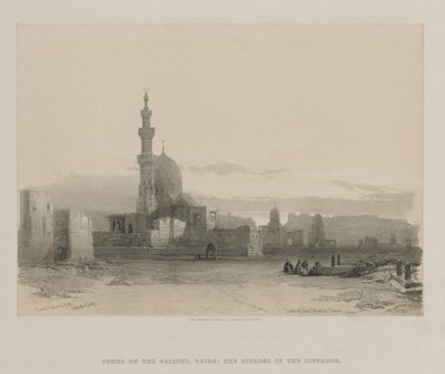 Egypt og Nubia, bind III: Kalifenes graver, Kairo, 1848. av Louis Haghe