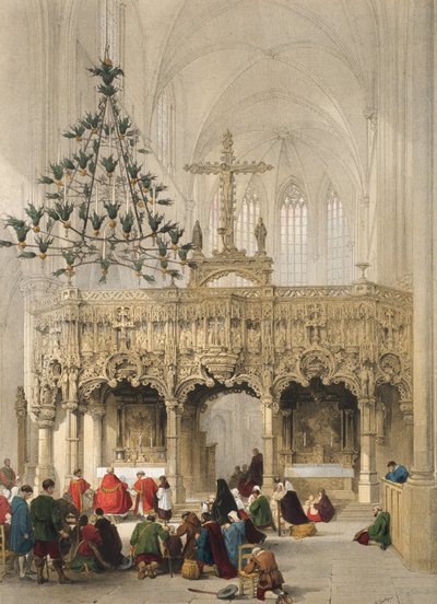 Skjerm i Church of Aerscot, ark 2 fra 