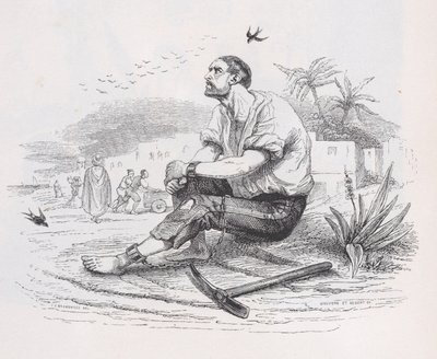 Svalene fra The Complete Works of Béranger, 1836. Skapere: Louis-Henri Brevière, Cesar-Auguste Hebert. av Louis Henri Brevière, Cesar Auguste Hebert