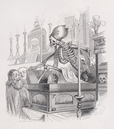 Relikviene fra The Complete Works of Béranger, 1836. av Louis Henri Brévière